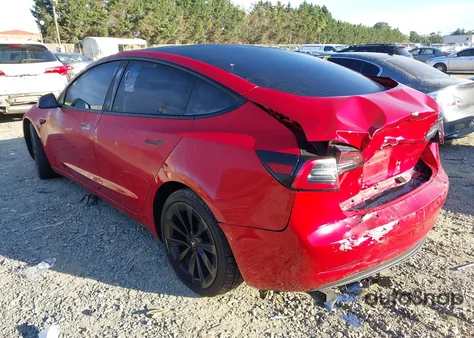 2022 Tesla Model 3 Rear-Wheel Drive from USA, damaged, VIN 5YJ3E1EA4NF190139